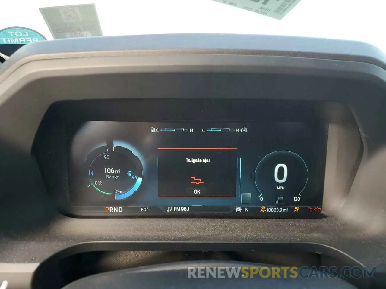 9 fotografías del automóvil dañado 1FTVW1EV7PWG28823 FORD F150 LIGHT 2023