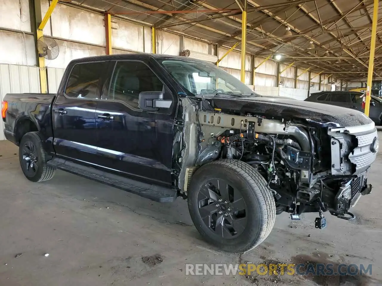 4 fotografías del automóvil dañado 1FT6W3L72RWG16991 FORD F150 LIGHT 2024