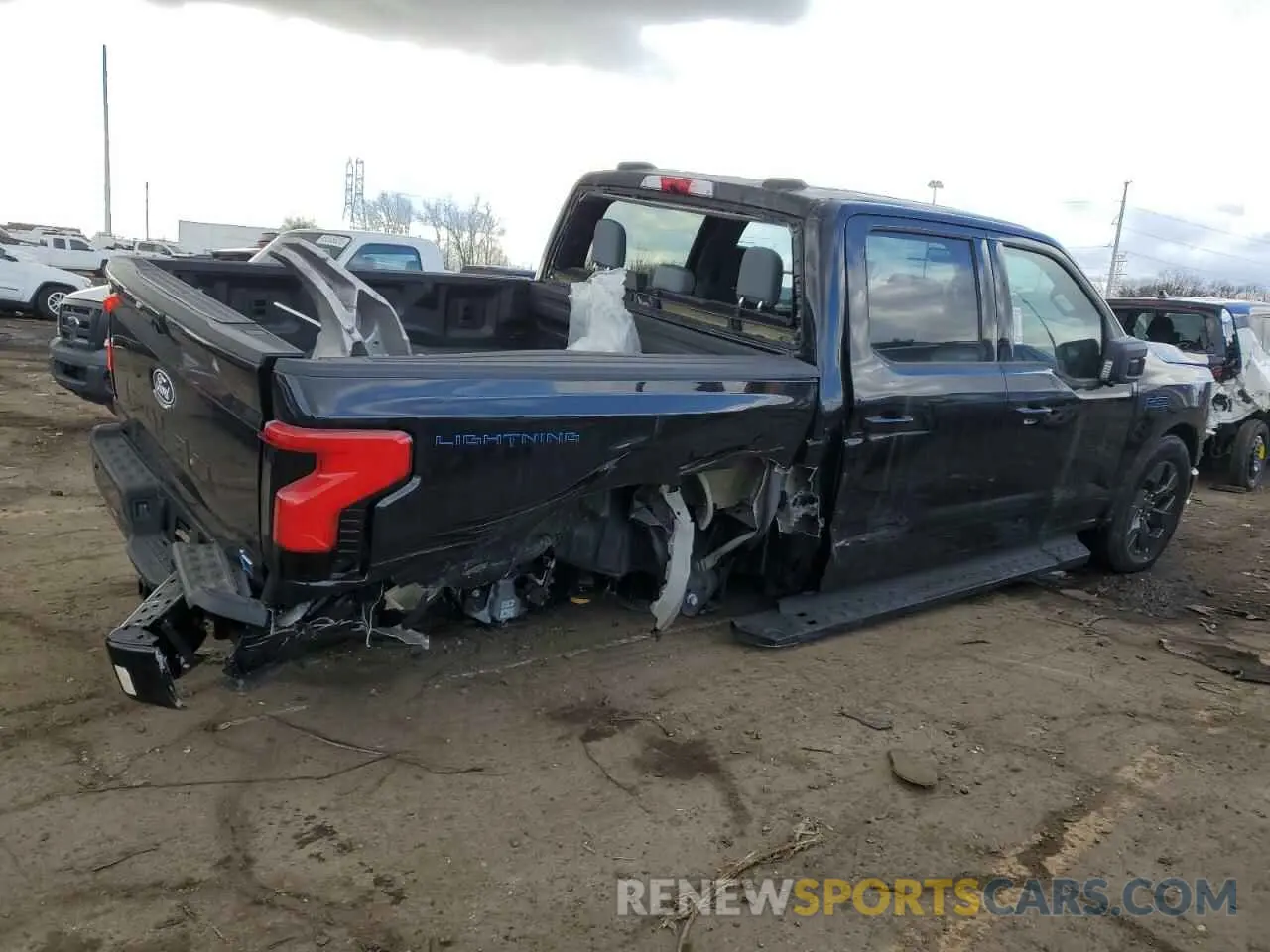 3 fotografías del automóvil dañado 1FT6W3L73RWG21830 FORD F150 LIGHT 2024