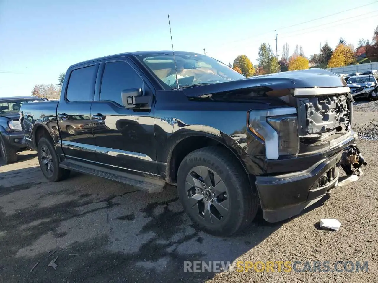 4 fotografías del automóvil dañado 1FT6W3L78RWG02447 FORD F150 LIGHT 2024
