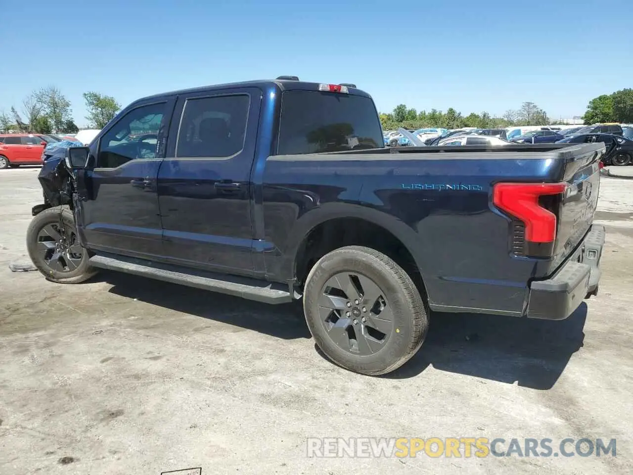 2 fotografías del automóvil dañado 1FT6W3L7XRWG19735 FORD F150 LIGHT 2024