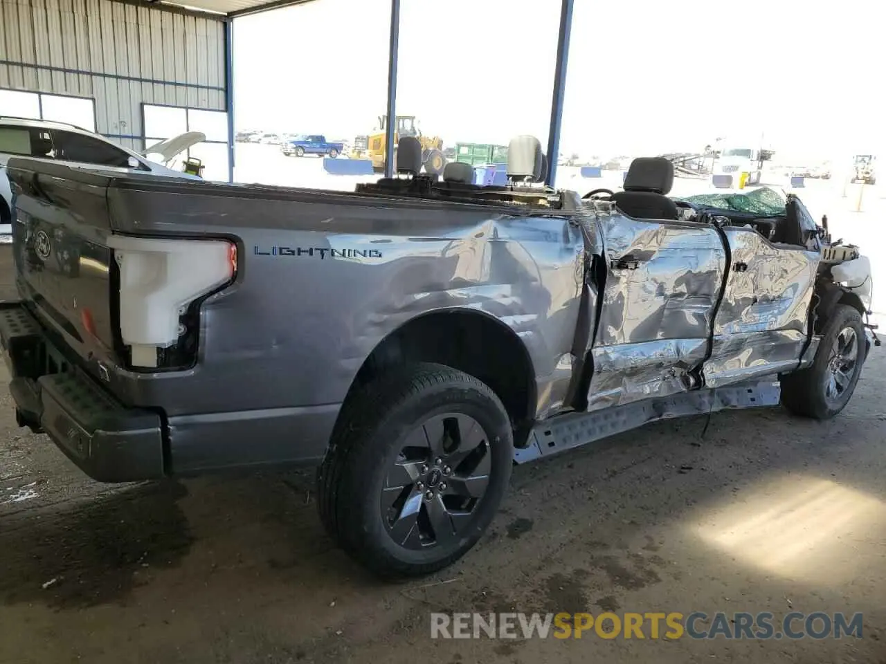 3 fotografías del automóvil dañado 1FTVW3LK4RWG06592 FORD F150 LIGHT 2024