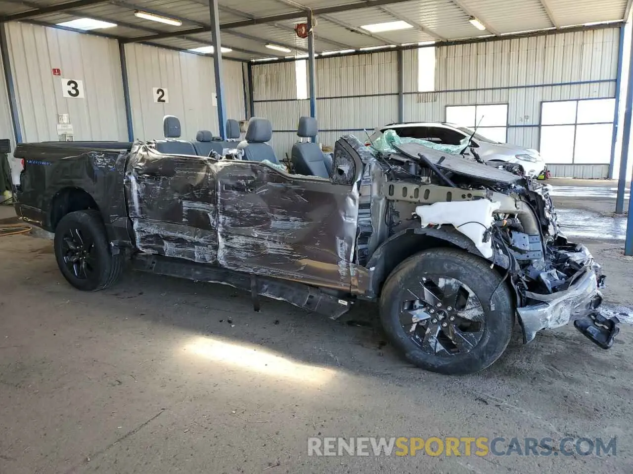 4 fotografías del automóvil dañado 1FTVW3LK4RWG06592 FORD F150 LIGHT 2024