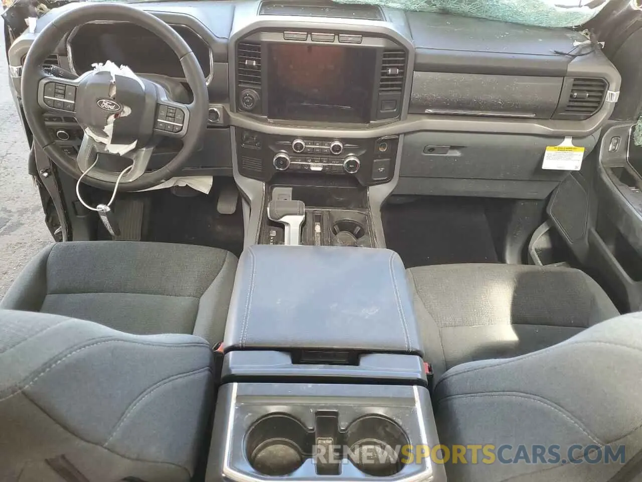8 fotografías del automóvil dañado 1FTVW3LK4RWG06592 FORD F150 LIGHT 2024