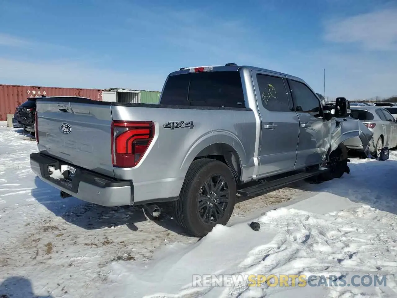 3 fotografías del automóvil dañado 1FTFW7L80RFA22609 FORD F150 PLATI 2024
