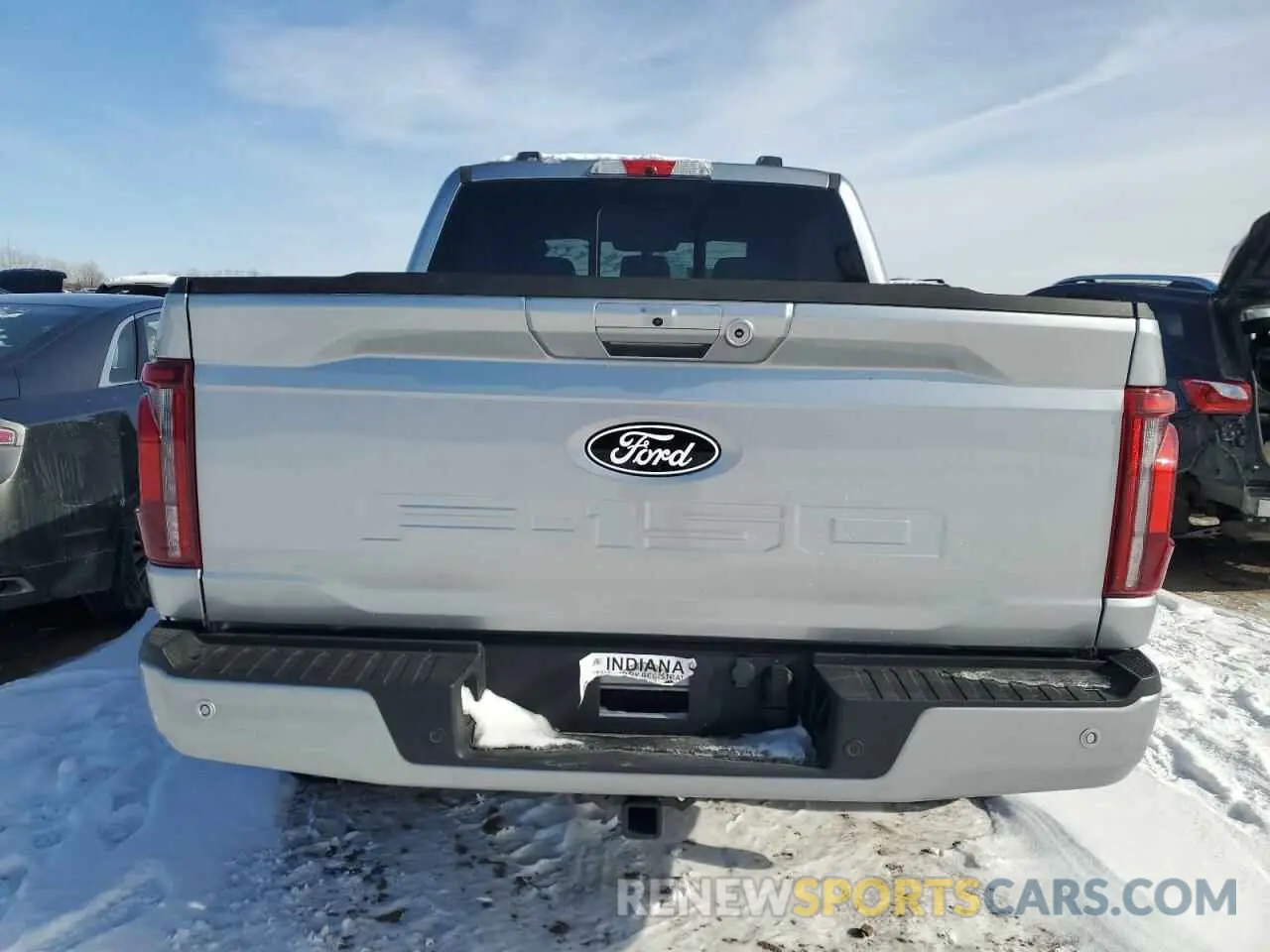 6 fotografías del automóvil dañado 1FTFW7L80RFA22609 FORD F150 PLATI 2024