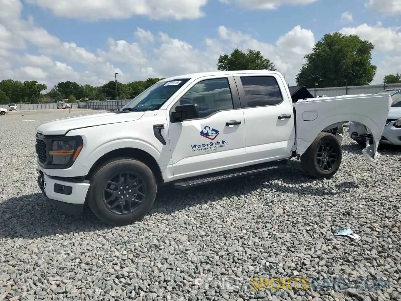 1 fotografías del automóvil dañado 1FTEW2K58RKE25993 FORD F150 STX 2024