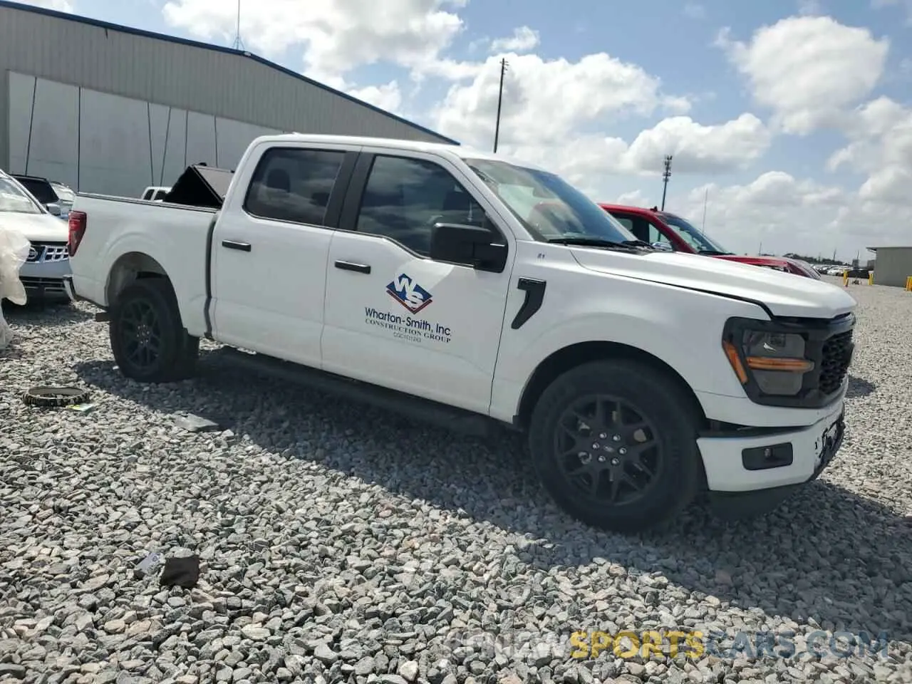 4 fotografías del automóvil dañado 1FTEW2K58RKE25993 FORD F150 STX 2024