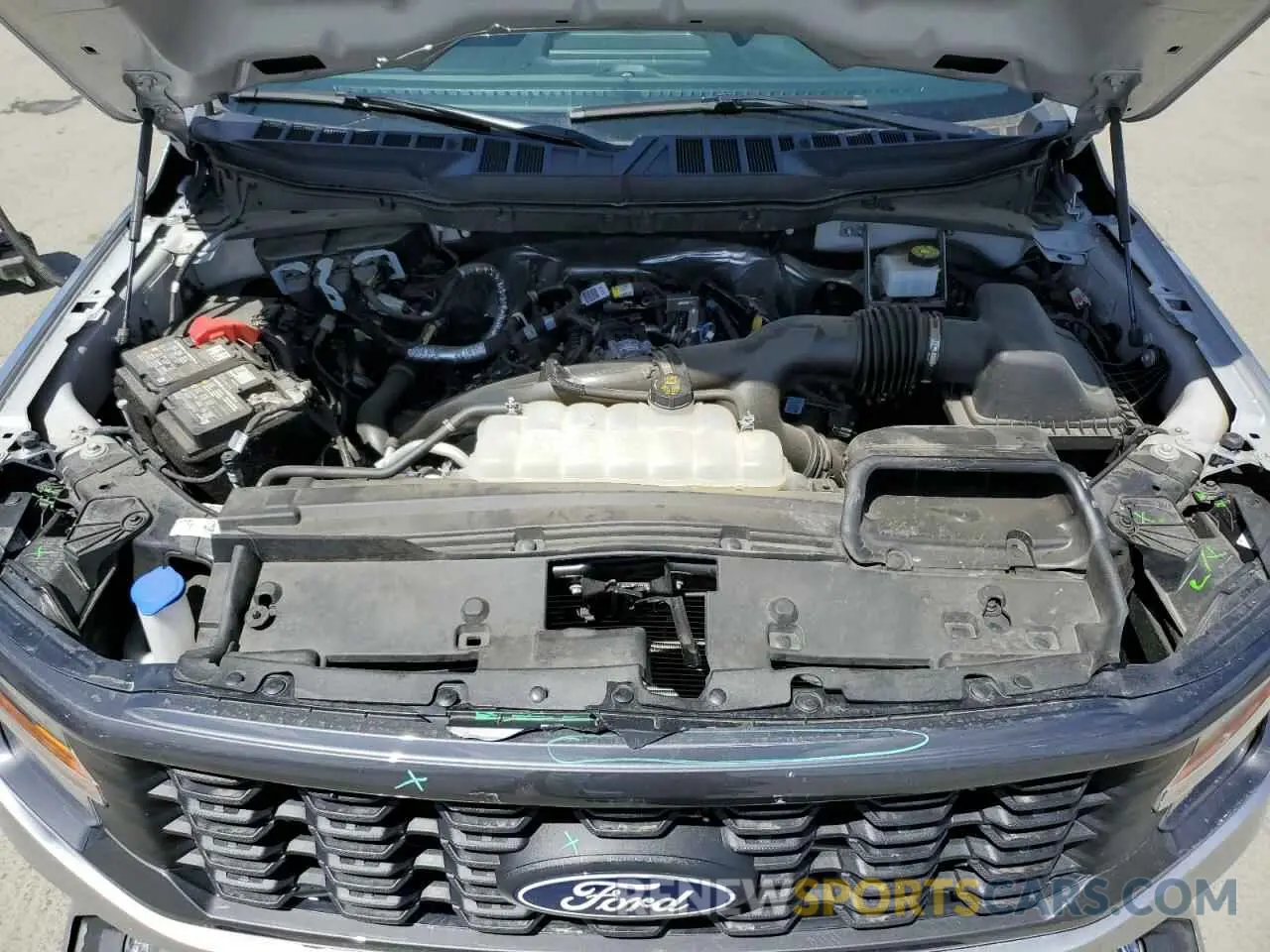11 fotografías del automóvil dañado 1FTEW2KP1RKD27471 FORD F150 STX 2024
