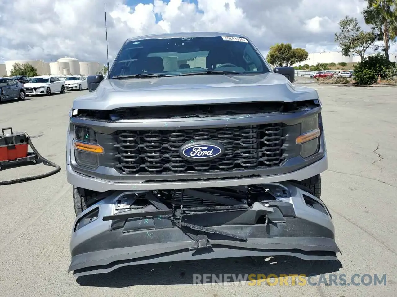 5 fotografías del automóvil dañado 1FTEW2KP1RKD27471 FORD F150 STX 2024