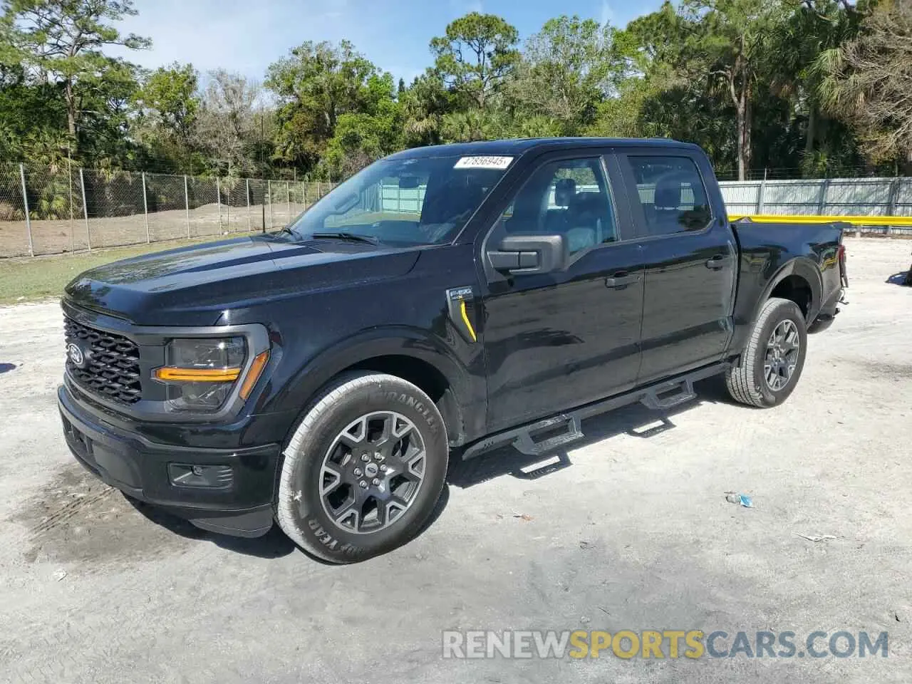 1 fotografías del automóvil dañado 1FTEW2KP2RKD25390 FORD F150 STX 2024