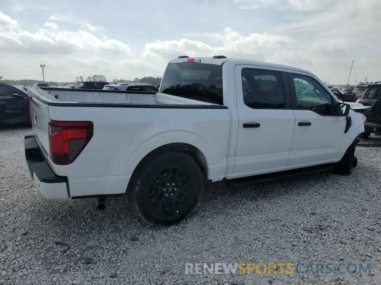 3 fotografías del automóvil dañado 1FTEW2KP2RKD52847 FORD F150 STX 2024