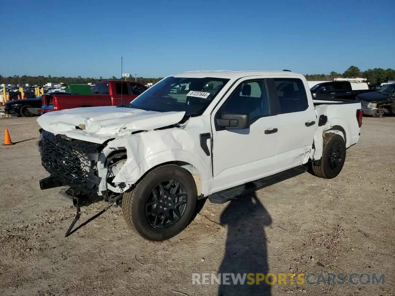 1 fotografías del automóvil dañado 1FTEW2KP2RKE14473 FORD F150 STX 2024