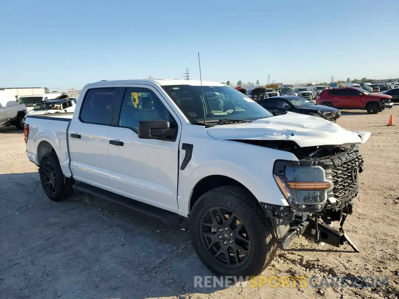 4 fotografías del automóvil dañado 1FTEW2KP2RKE14473 FORD F150 STX 2024