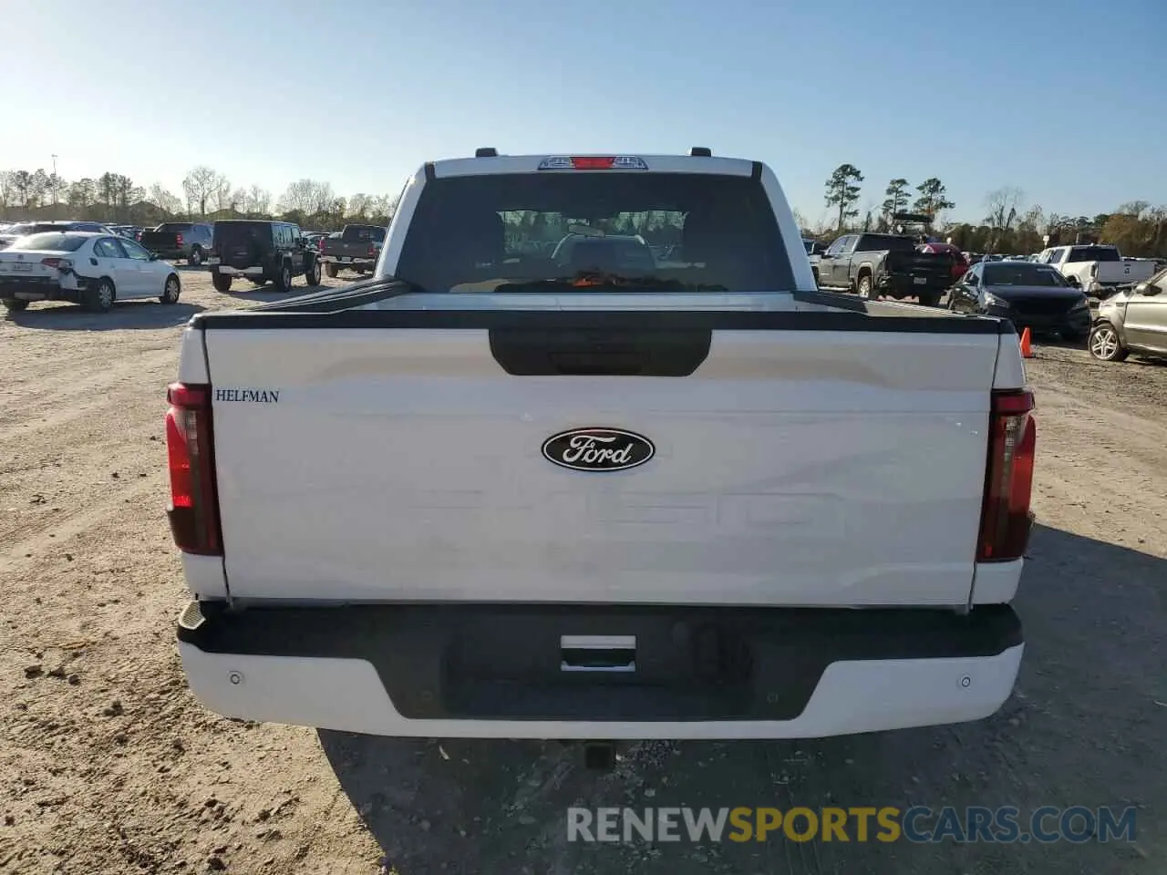 6 fotografías del automóvil dañado 1FTEW2KP2RKE14473 FORD F150 STX 2024