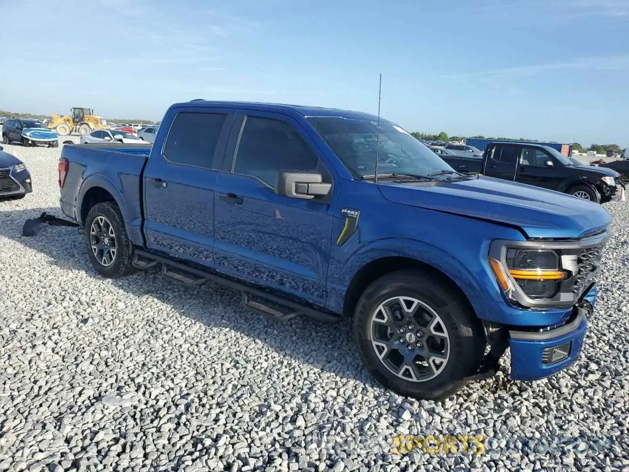 4 fotografías del automóvil dañado 1FTEW2KP2RKF00866 FORD F150 STX 2024