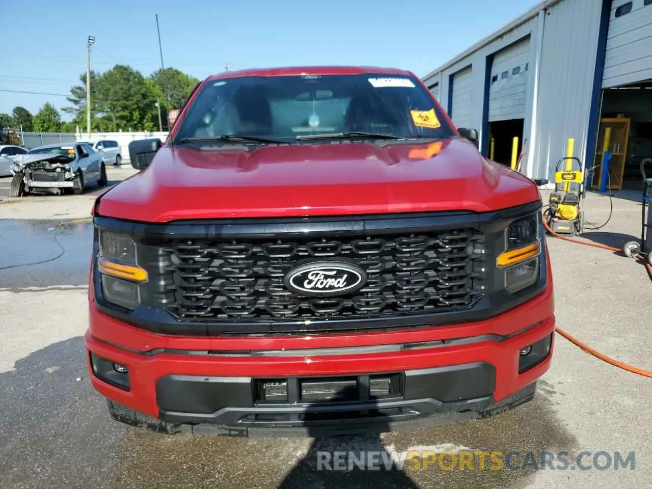 5 fotografías del automóvil dañado 1FTEW2KP6RKE72151 FORD F150 STX 2024