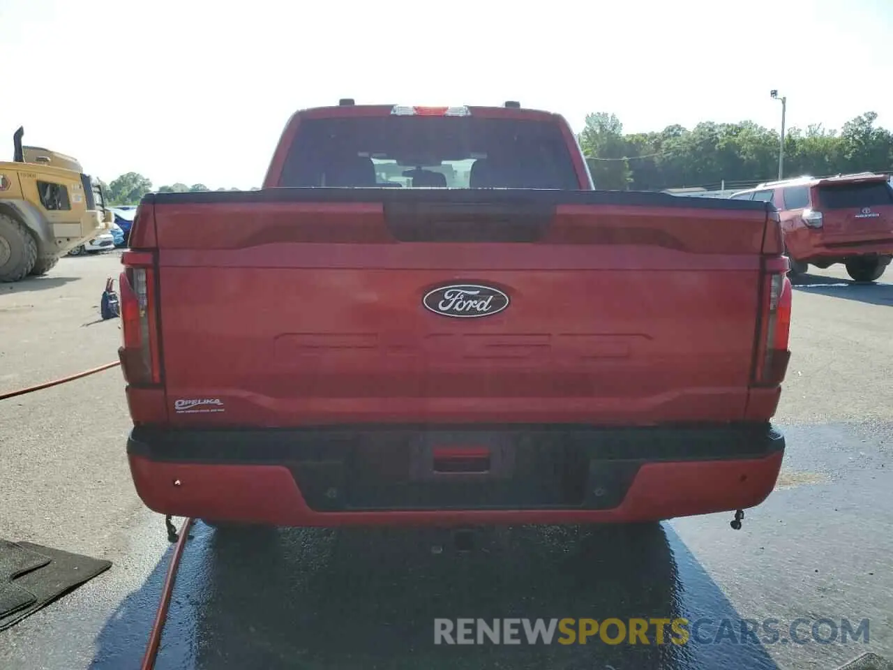 6 fotografías del automóvil dañado 1FTEW2KP6RKE72151 FORD F150 STX 2024