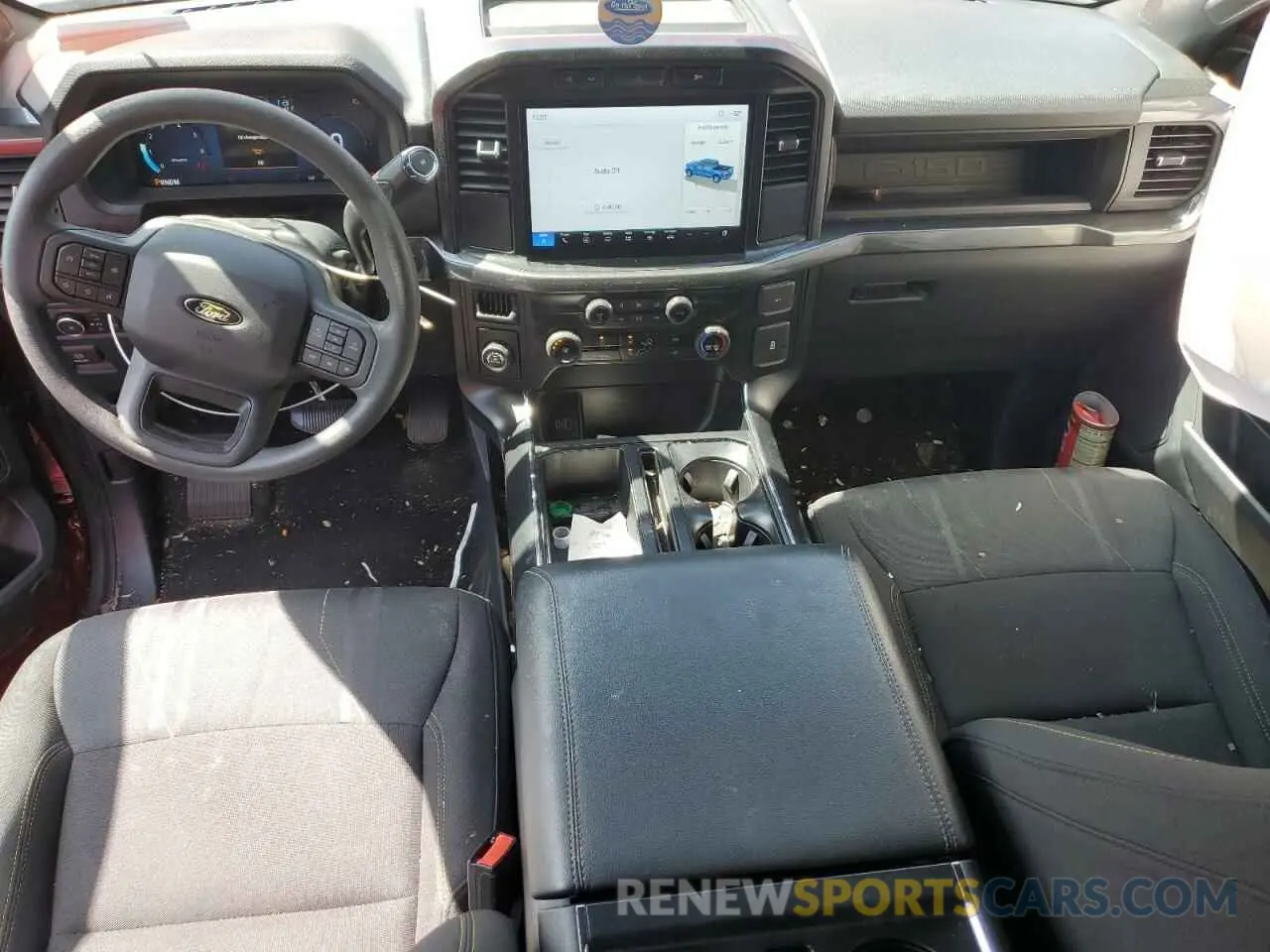 8 fotografías del automóvil dañado 1FTEW2KP6RKE72151 FORD F150 STX 2024