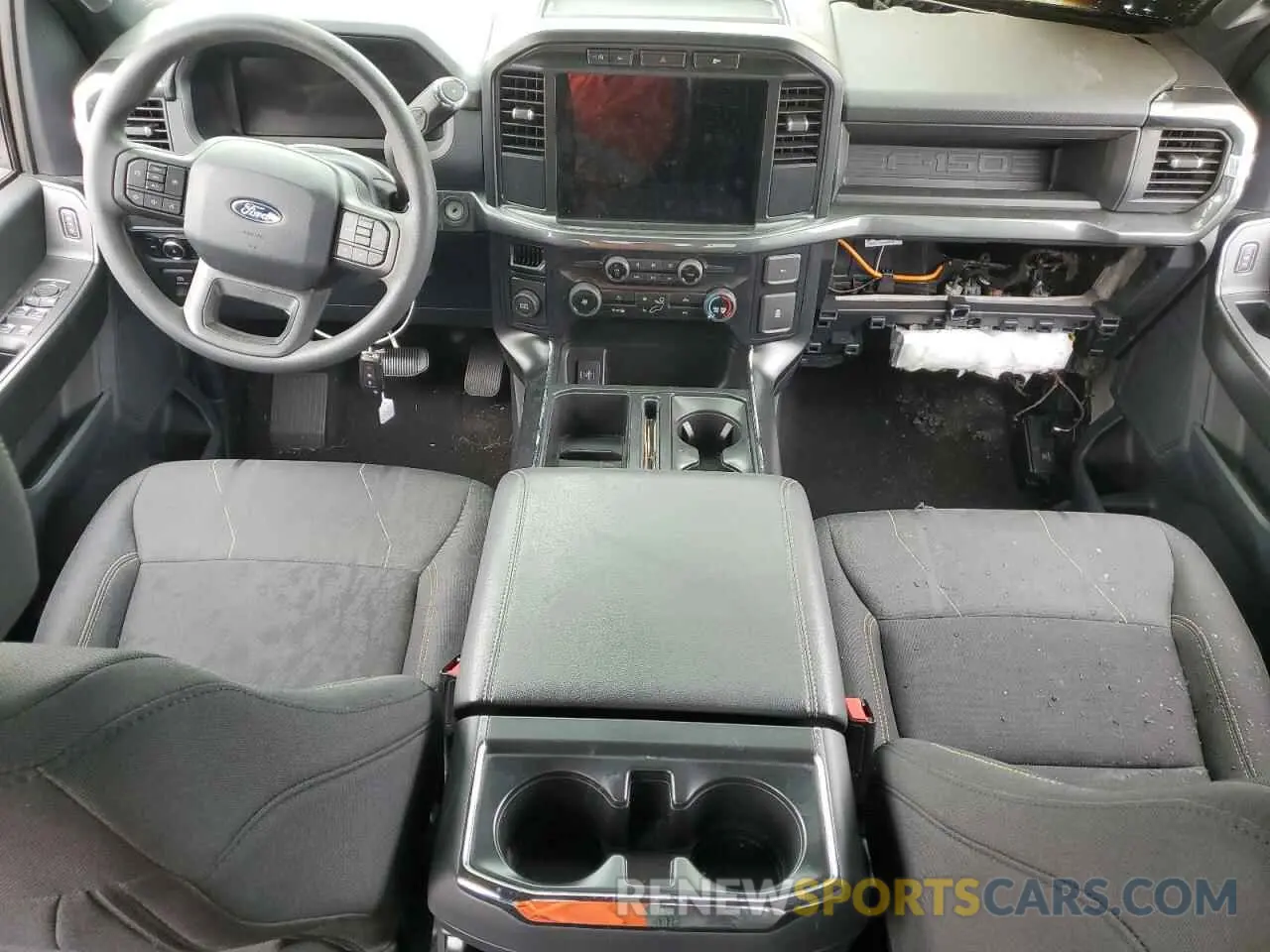 8 fotografías del automóvil dañado 1FTEW2KP7RKE61336 FORD F150 STX 2024