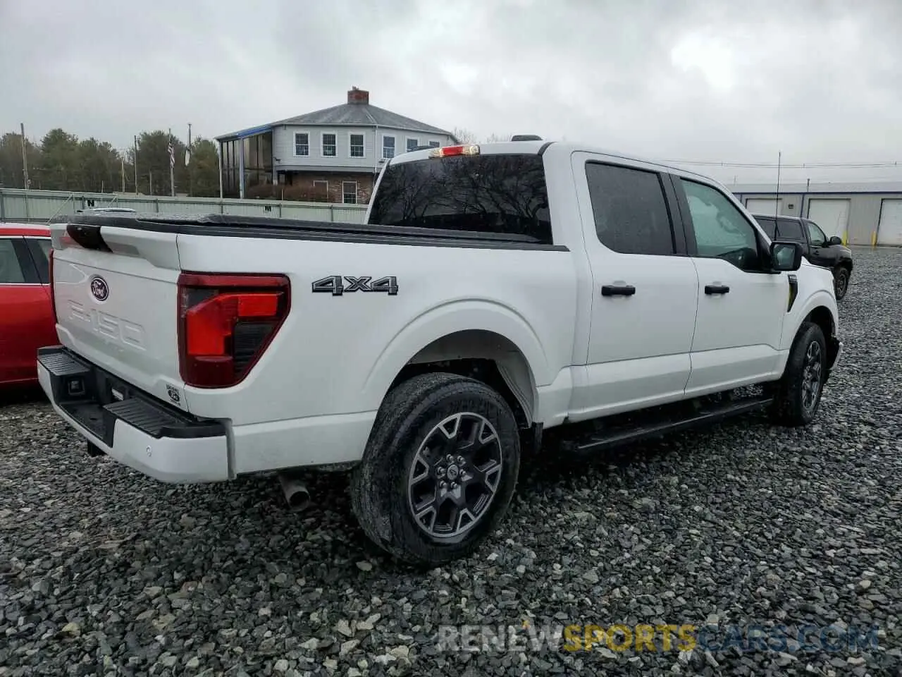 3 fotografías del automóvil dañado 1FTEW2LP0RKD27766 FORD F150 STX 2024