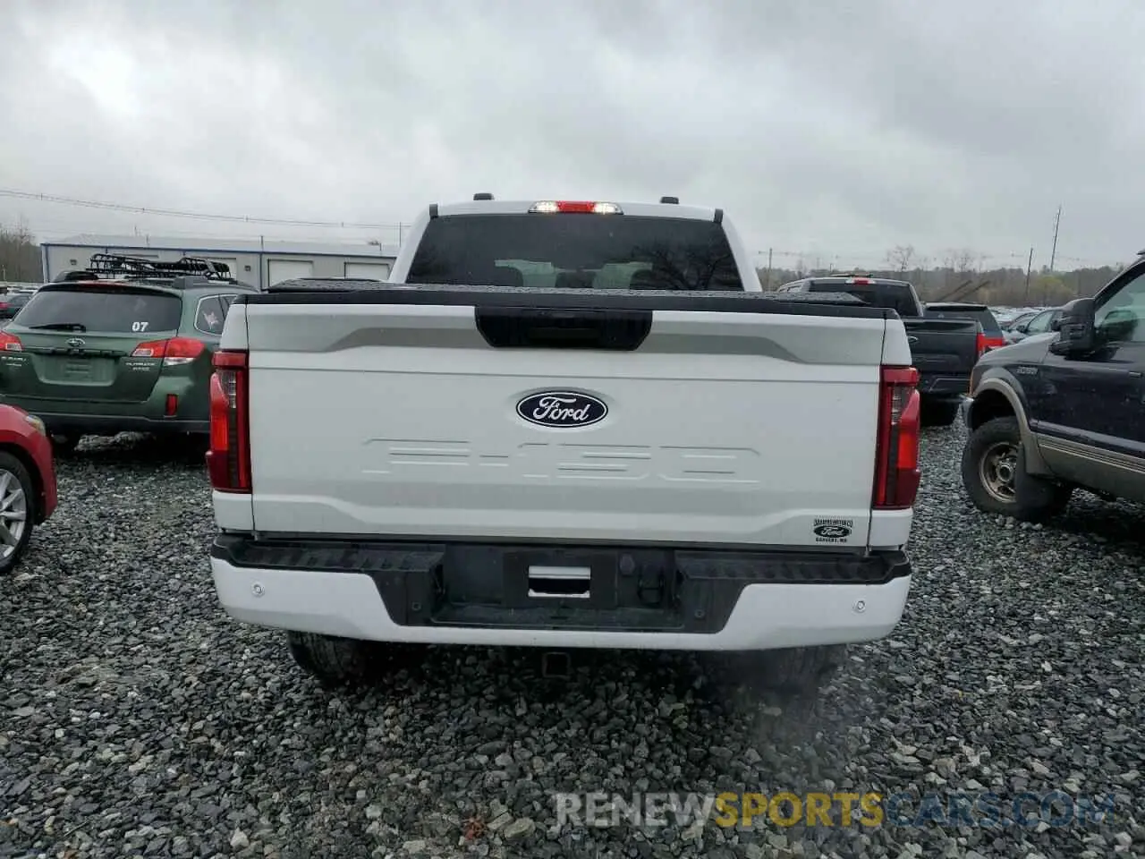6 fotografías del automóvil dañado 1FTEW2LP0RKD27766 FORD F150 STX 2024