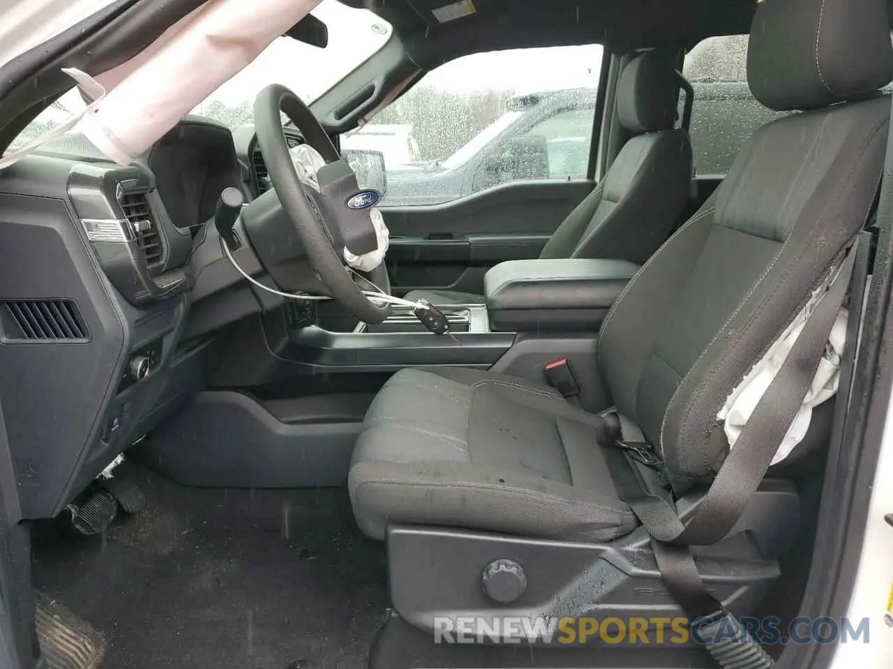 7 fotografías del automóvil dañado 1FTEW2LP0RKD27766 FORD F150 STX 2024