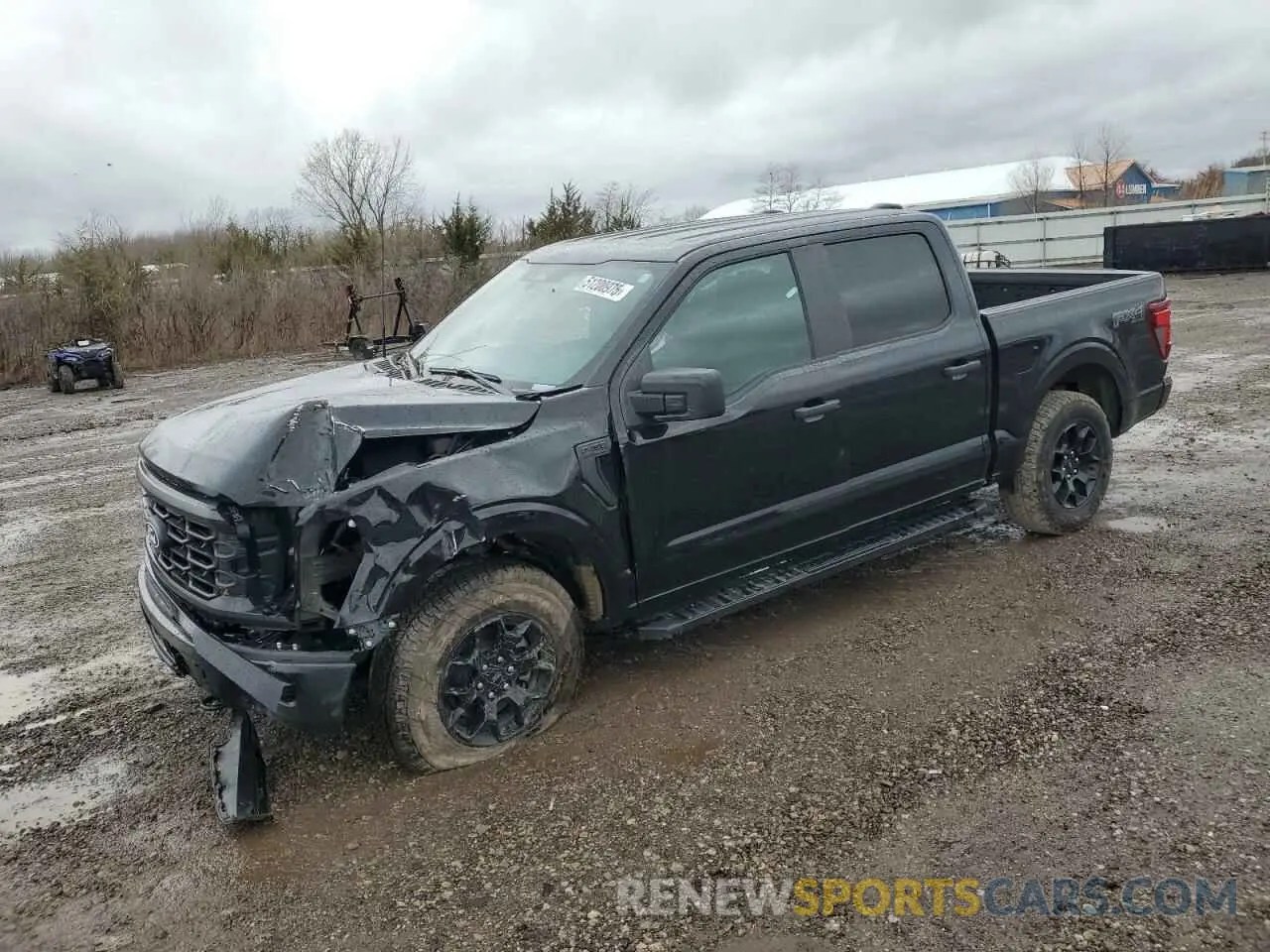 1 fotografías del automóvil dañado 1FTEW2LP1RFB39332 FORD F150 STX 2024