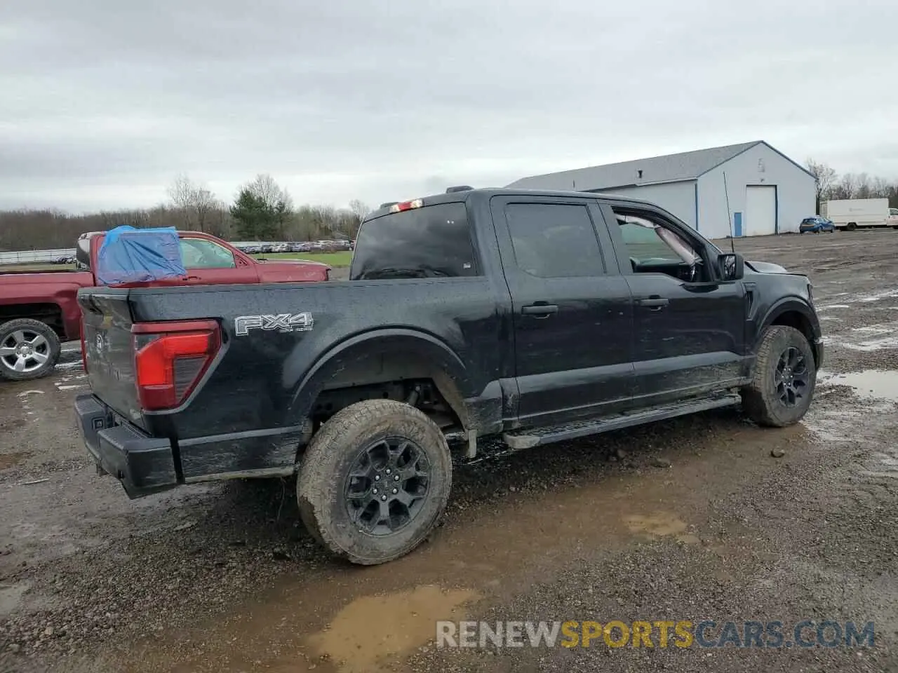 3 fotografías del automóvil dañado 1FTEW2LP1RFB39332 FORD F150 STX 2024