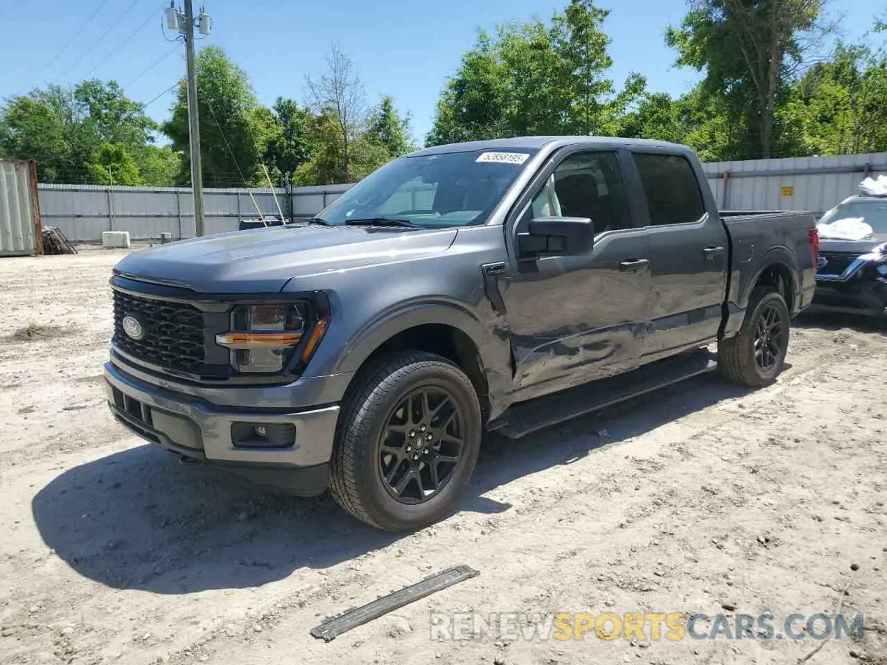 1 fotografías del automóvil dañado 1FTEW2LP3RKF76028 FORD F150 STX 2024
