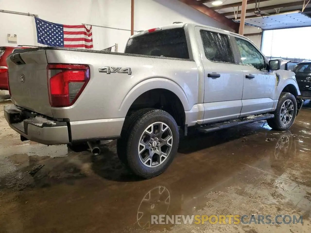 3 fotografías del automóvil dañado 1FTEW2LP5RKD46491 FORD F150 STX 2024