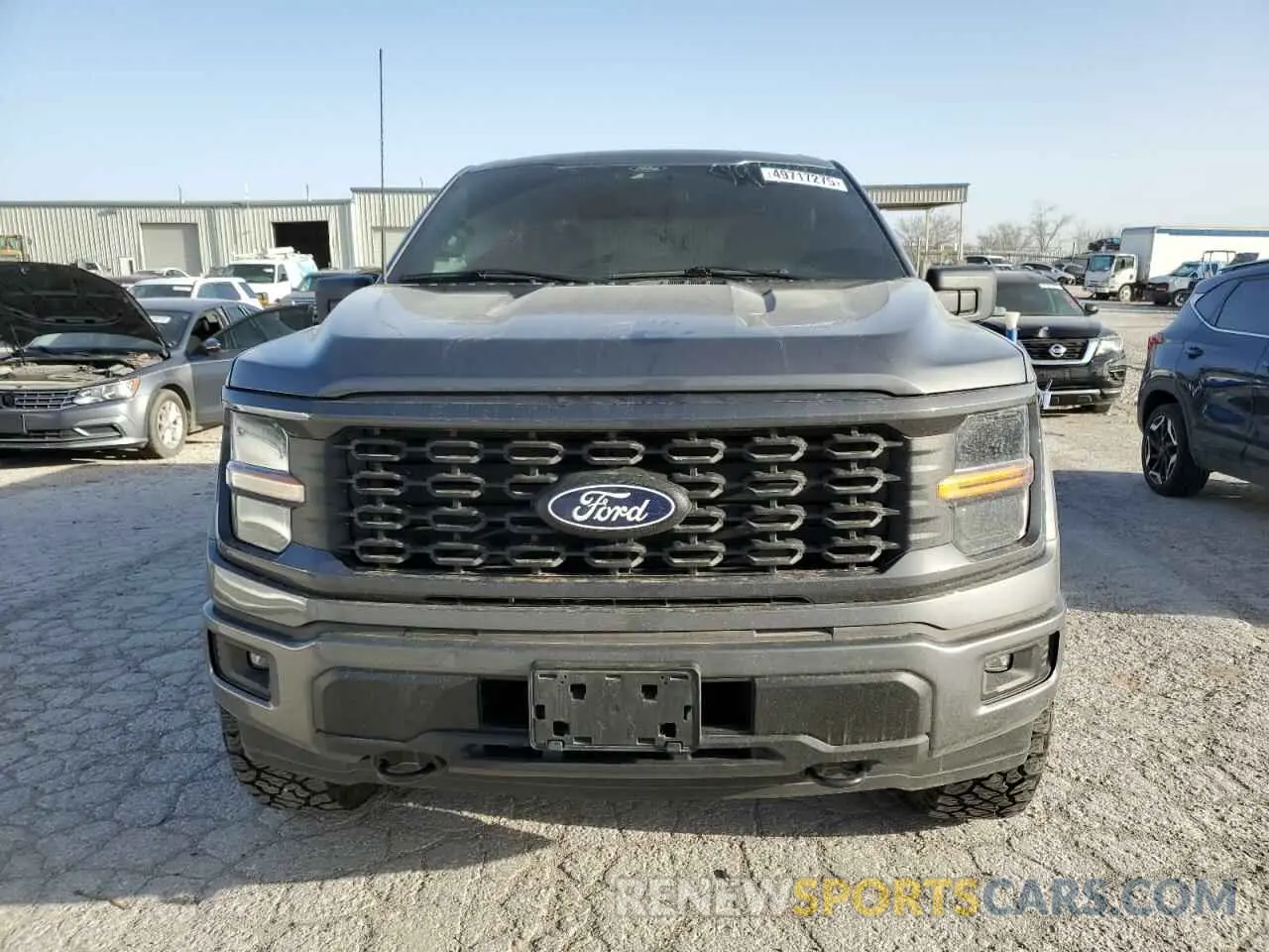 5 fotografías del automóvil dañado 1FTEW2LP7RKD48887 FORD F150 STX 2024