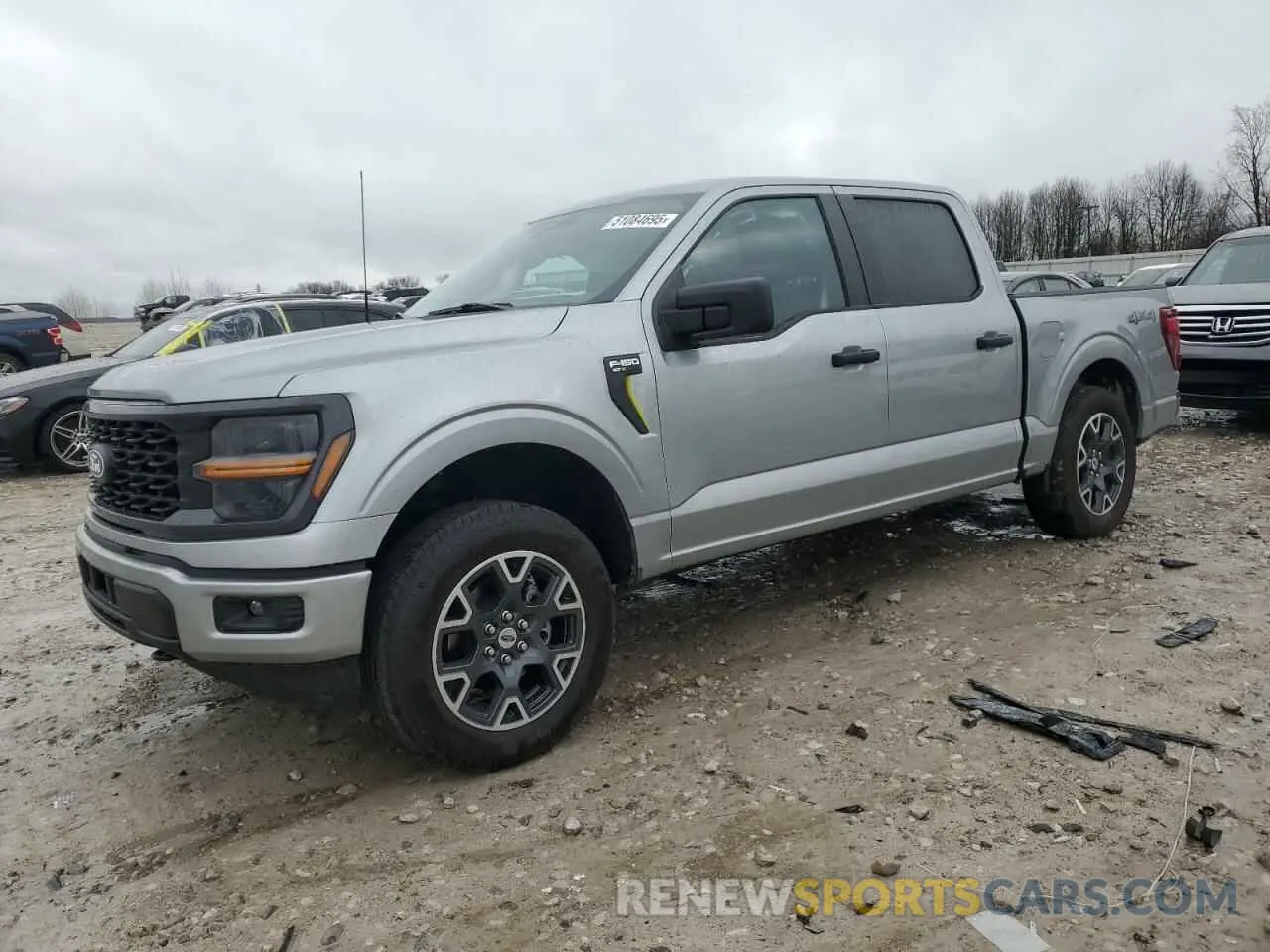1 fotografías del automóvil dañado 1FTEW2LP8RKF34549 FORD F150 STX 2024