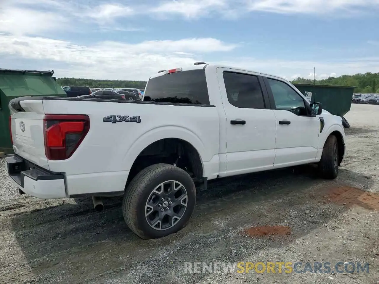 3 fotografías del automóvil dañado 1FTEW2LP9RKD03515 FORD F150 STX 2024