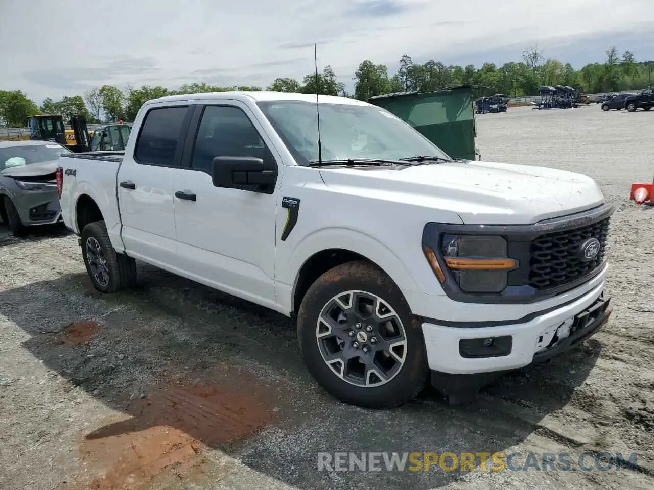 4 fotografías del automóvil dañado 1FTEW2LP9RKD03515 FORD F150 STX 2024