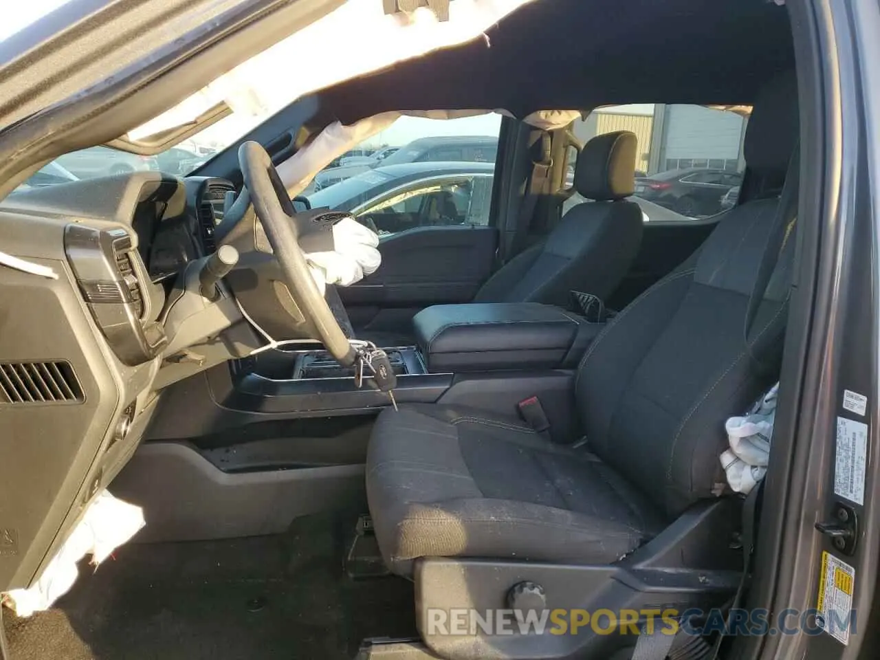 7 fotografías del automóvil dañado 1FTEW2LP9RKF12642 FORD F150 STX 2024