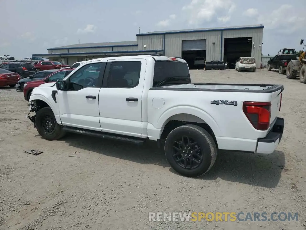 2 fotografías del automóvil dañado 1FTEW2LPXRKF10947 FORD F150 STX 2024