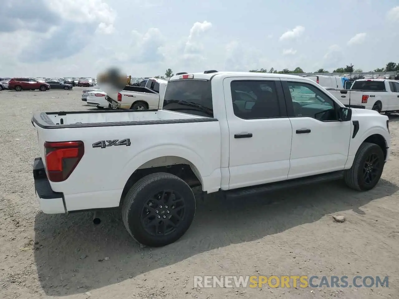 3 fotografías del automóvil dañado 1FTEW2LPXRKF10947 FORD F150 STX 2024