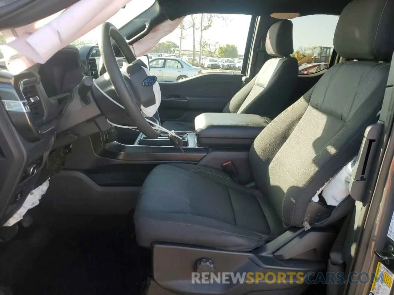 7 fotografías del automóvil dañado 1FTEX2KP0RKD77498 FORD F150 STX 2024