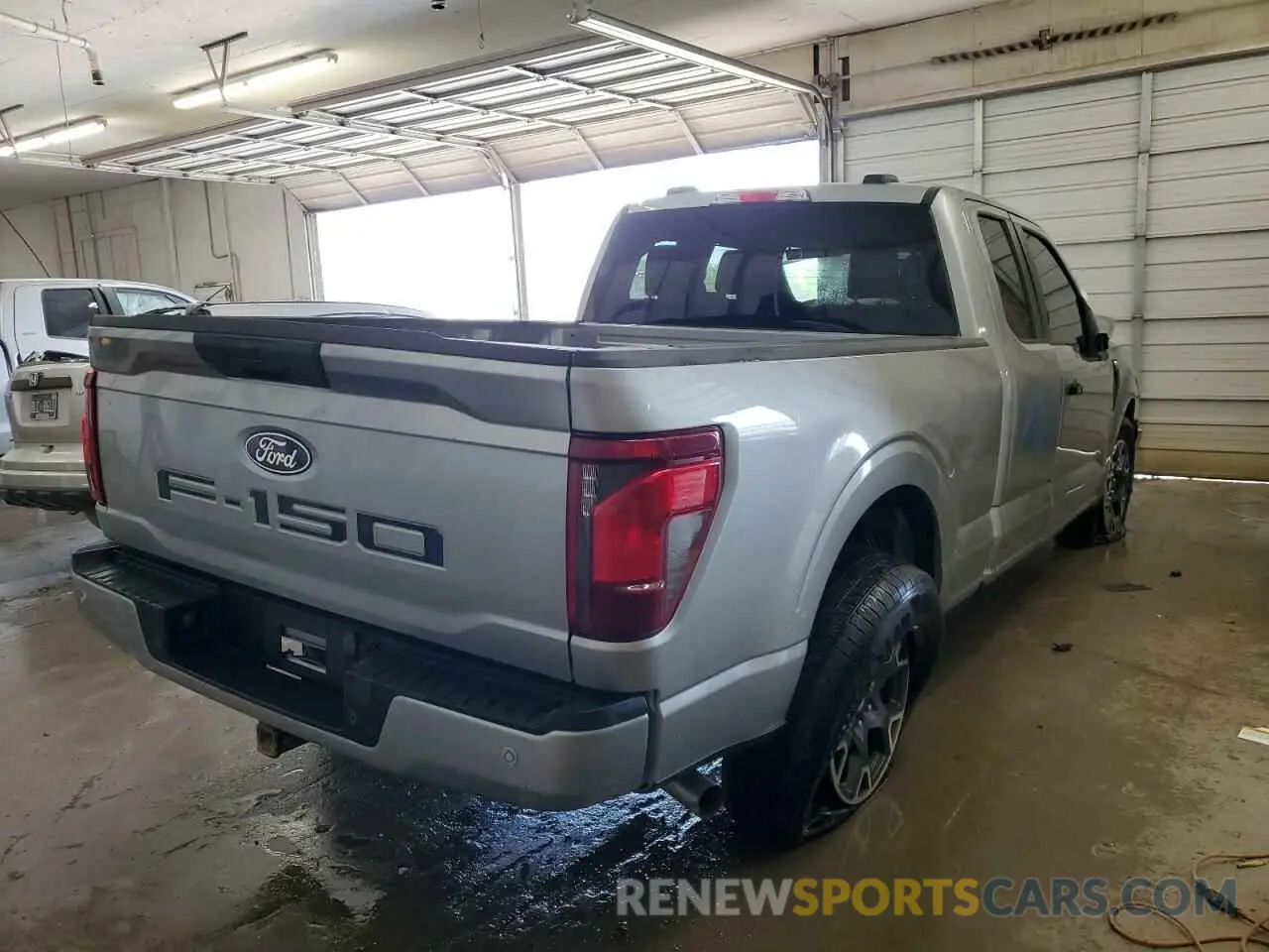 3 fotografías del automóvil dañado 1FTEX2KP9RKD32351 FORD F150 STX 2024