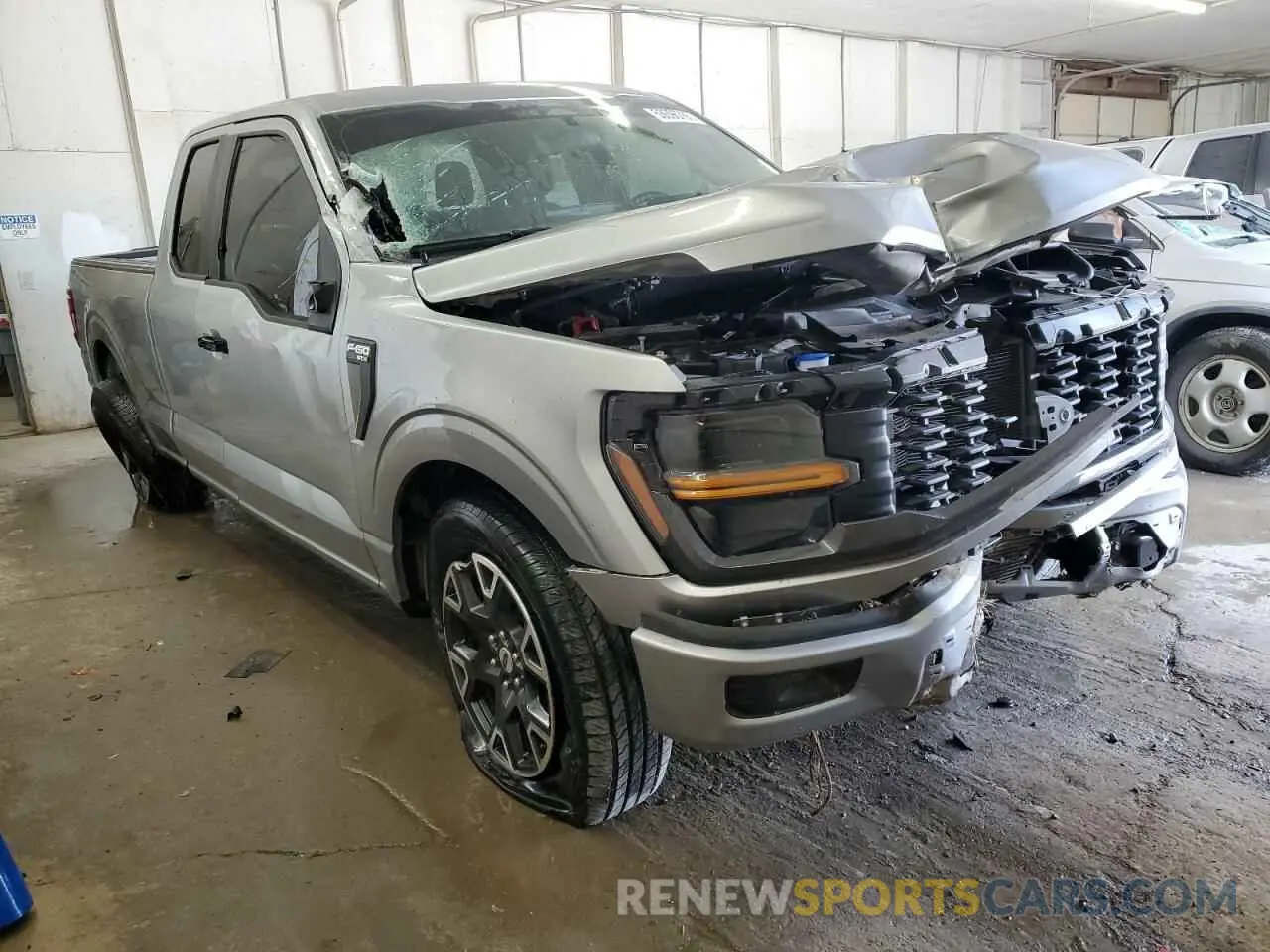 4 fotografías del automóvil dañado 1FTEX2KP9RKD32351 FORD F150 STX 2024