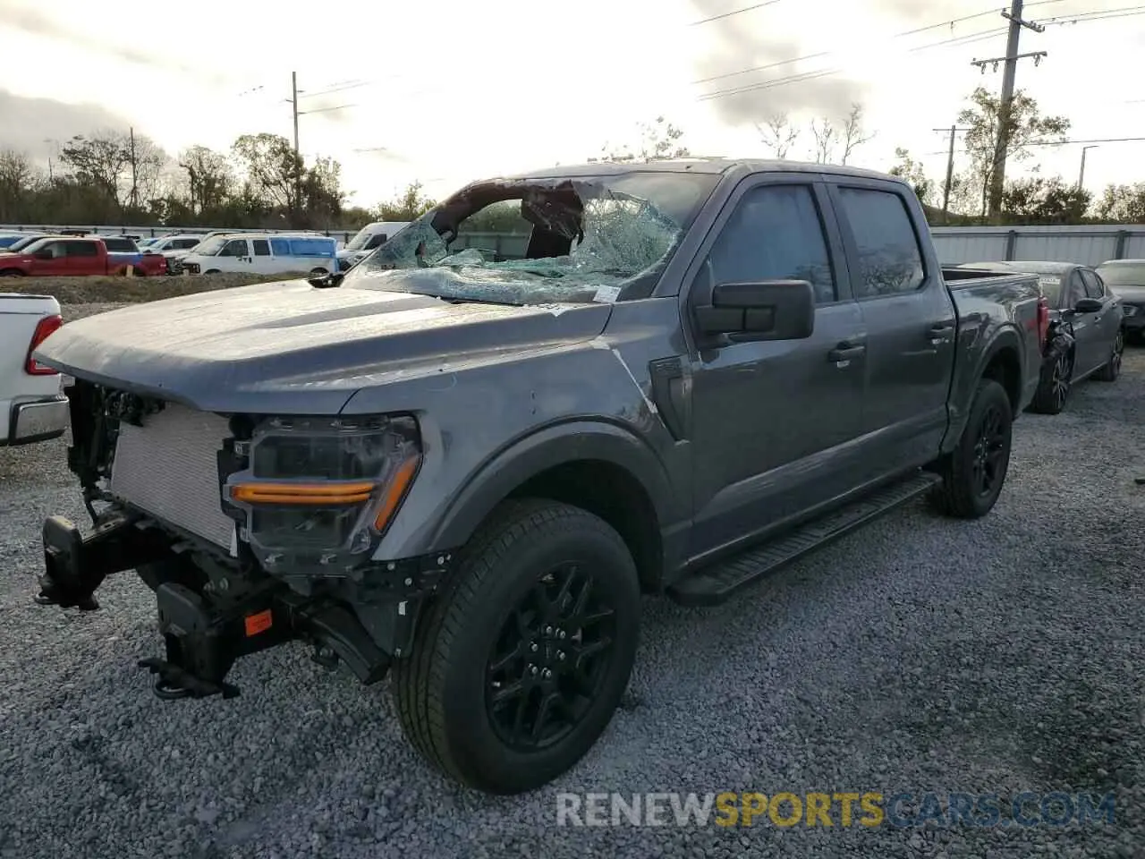 1 fotografías del automóvil dañado 1FTFW2L51RKE89456 FORD F150 STX 2024