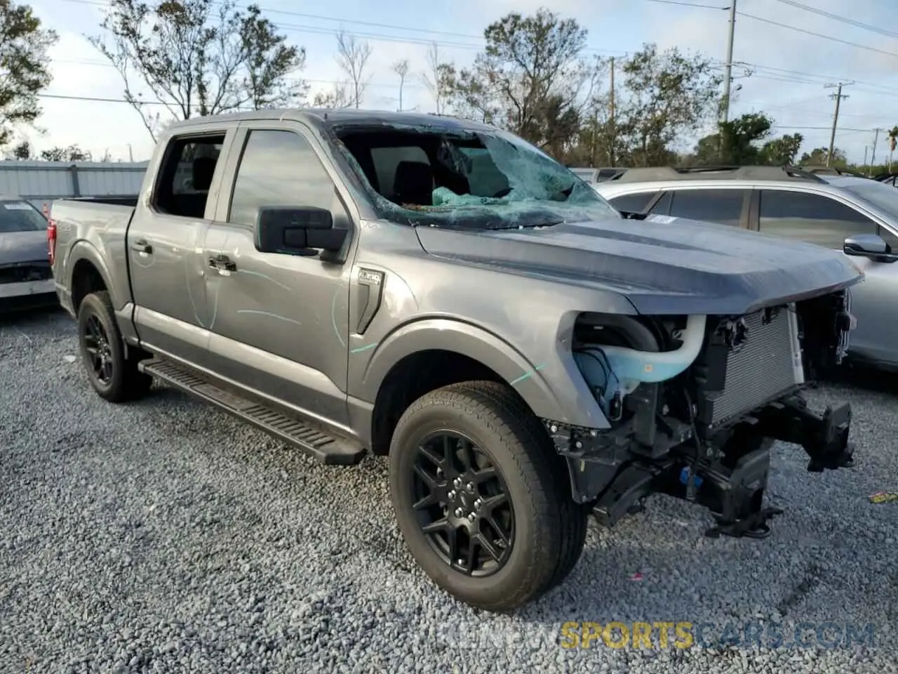 4 fotografías del automóvil dañado 1FTFW2L51RKE89456 FORD F150 STX 2024