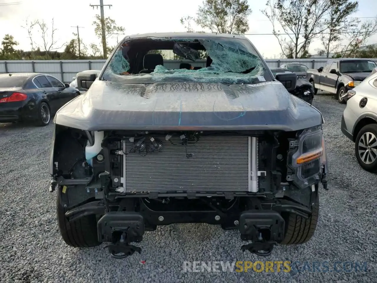 5 fotografías del automóvil dañado 1FTFW2L51RKE89456 FORD F150 STX 2024