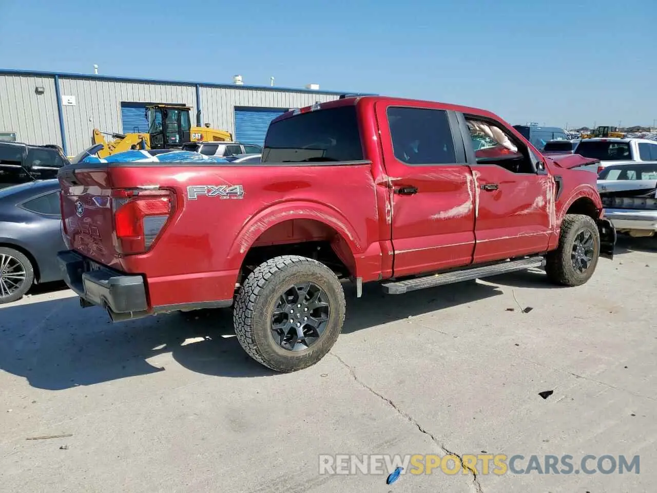 3 fotografías del automóvil dañado 1FTFW2L57RFB88845 FORD F150 STX 2024