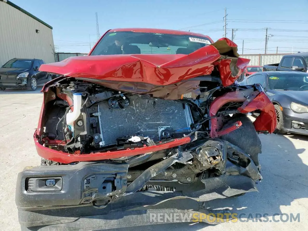 5 fotografías del automóvil dañado 1FTFW2L57RFB88845 FORD F150 STX 2024