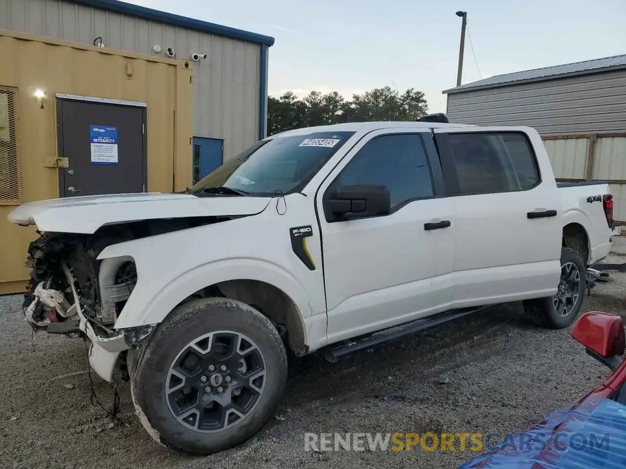 1 fotografías del automóvil dañado 1FTFW2L58RFA59576 FORD F150 STX 2024