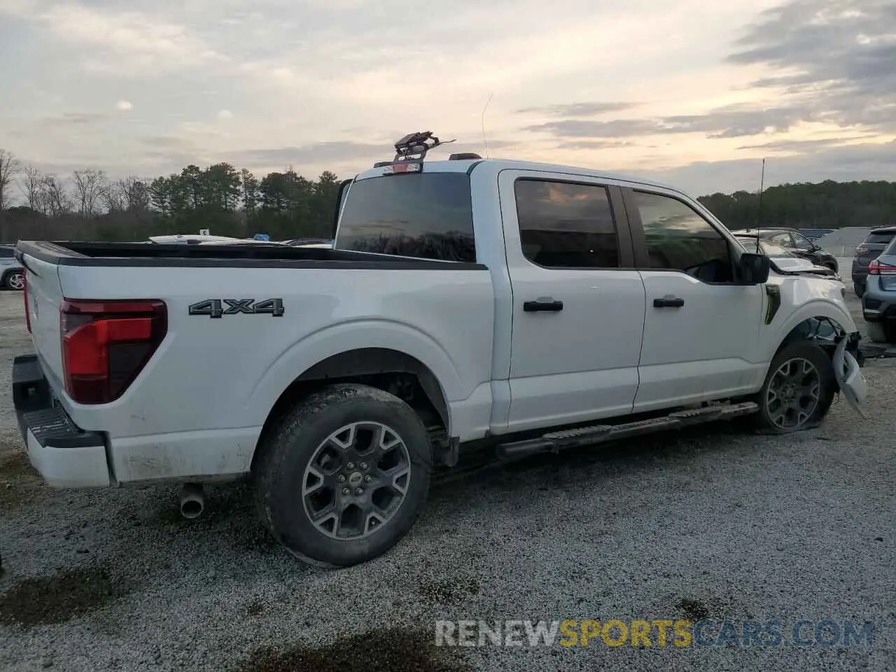 3 fotografías del automóvil dañado 1FTFW2L58RFA59576 FORD F150 STX 2024