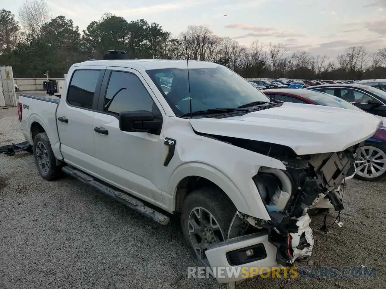 4 fotografías del automóvil dañado 1FTFW2L58RFA59576 FORD F150 STX 2024