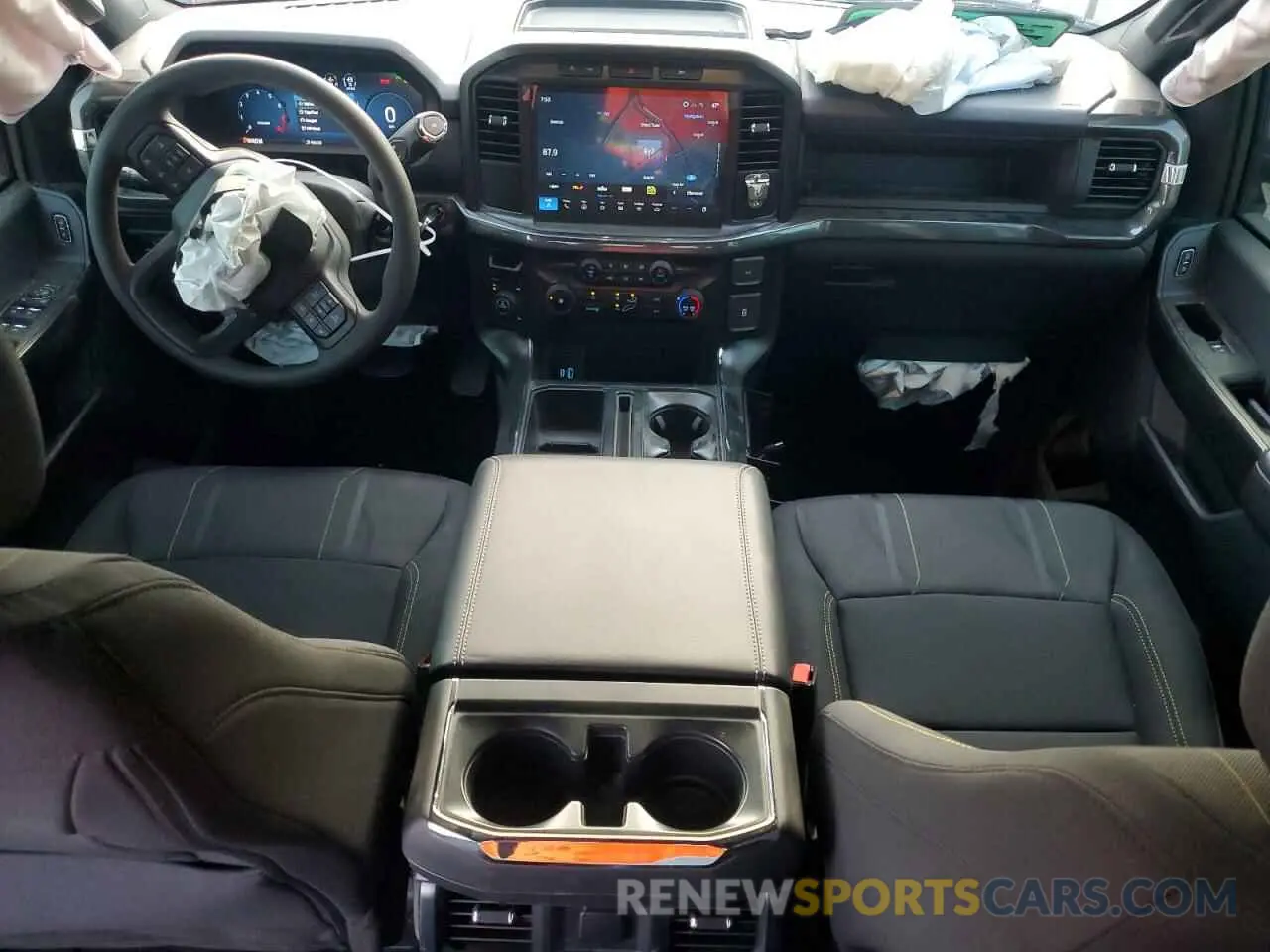 8 fotografías del automóvil dañado 1FTFW2L58RFA59576 FORD F150 STX 2024